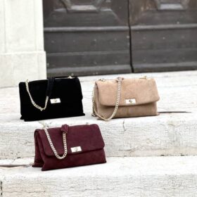 Borsa Carlina suede (vari colori)