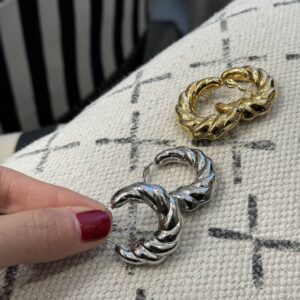 Anelle vintage attorcigliate (vari colori)