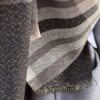 Sciarpa check black