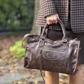 Borsa Marta testa di moro