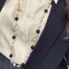 Collana lunga charms