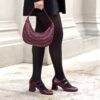 Mary Jane Marlene burgundy
