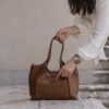 Drilled Logo Shoulder bag La Carrie (vari colori) Drilled Logo Shoulder bag La Carrie (vari colori)