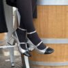 Mary Jane Klein argento nero