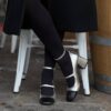 Mary Jane Klein argento nero