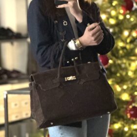 Borsa Cecyl testa di moro
