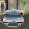 Tracollina denim borchiette