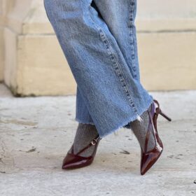 Décolleté naplak bordeaux