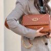 Frivolous Stephy shoulder bag cuoio La Carrie Frivolous Stephy shoulder bag cuoio La Carrie