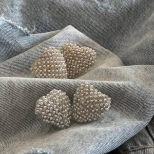 Orecchini cuoriciosi perle (vari colori)