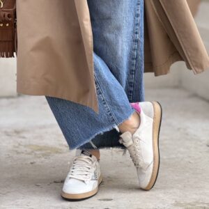 Alternative view of Sneaker PLAY 4B12 argento fucsia