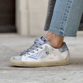 Sneaker SUPRIME 4B12 lilla celeste