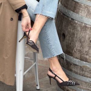 Slingback Muna black