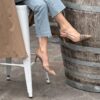 Slingback Muna taupe
