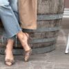 Slingback Muna taupe