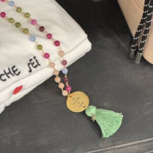 Collana Mi Ricordi Il Mare verde Stella Bloom