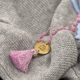 Collana Ama Il Tuo Sogno rosa Stella Bloom