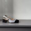 Slingback Perla midi blig bling silver