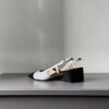 Slingback Perla midi blig bling silver