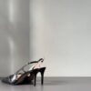 Slingback Carola nappa nera