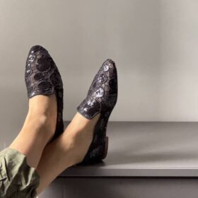Loafer Erika new lace black