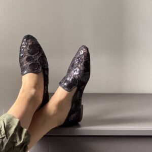 Loafer Erika new lace black