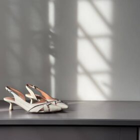 Slingback Nolia off white Bibi Lou