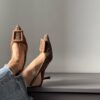 Slingback Dalila cioccolato Bibi Lou