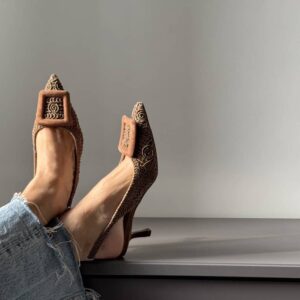 Alternative view of Slingback Dalila cioccolato Bibi Lou