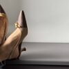 Slingback combi rafia fiocchetto