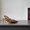 Slingback Jalisse suede cuoio