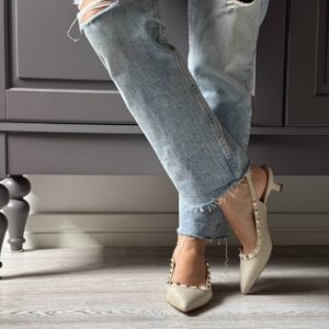 Slingback Dakota combi rafia