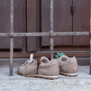 Alternative view of Sneaker taupe laccio combi