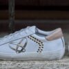 Sneaker combi pink borchiette Ovye
