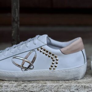 Alternative view of Sneaker combi pink borchiette Ovye