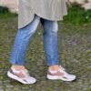 Sneaker combi leo pink