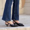 Slingback Aria black