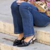 Slingback Aria black