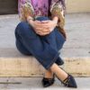 Slingback Aria black