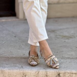 Alternative view of Loafer new texture combi gold