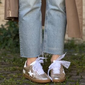 Sneaker Gold Lace