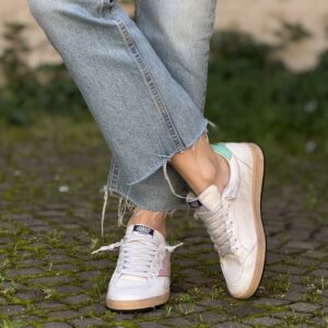 Alternative view of Sneaker PLAY 4B12 verde acqua rosa