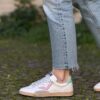 Sneaker PLAY 4B12 verde acqua rosa