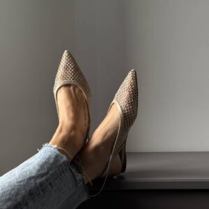 Alternative view of Slingback Margherita nude
