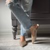 Slingback Margherita nude