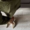 Slingback Rumba platino