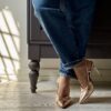 Slingback Lume cipria