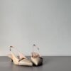 Slingback Gwen combi nude