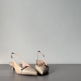 Slingback Gwen combi nude