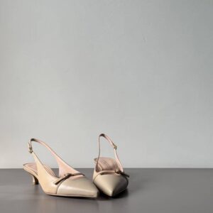 Slingback Gwen combi nude